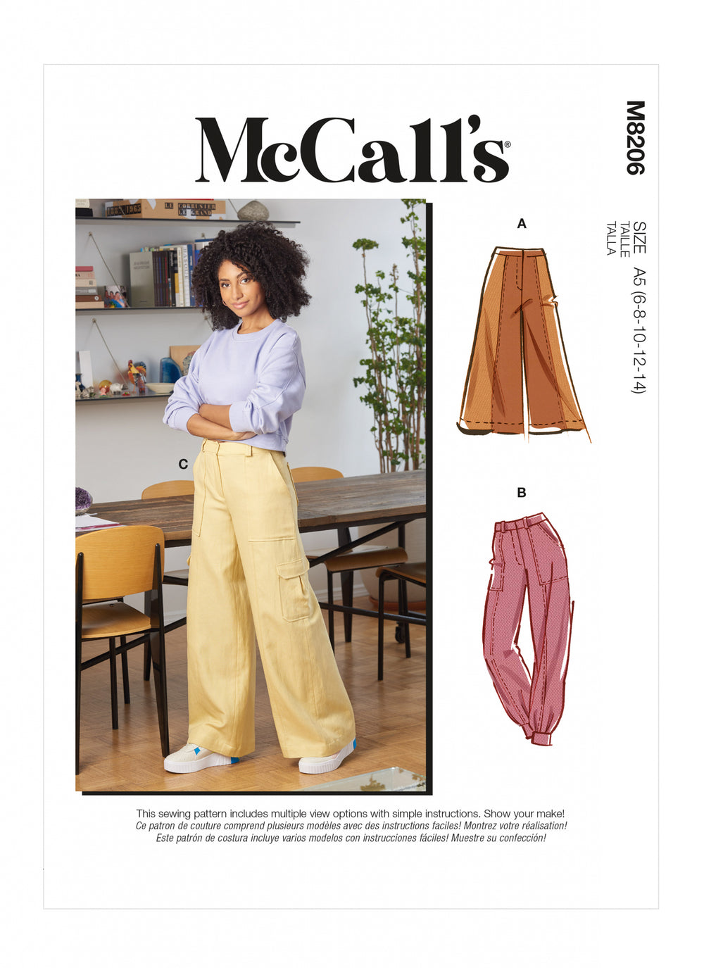 McCalls Trousers M8206