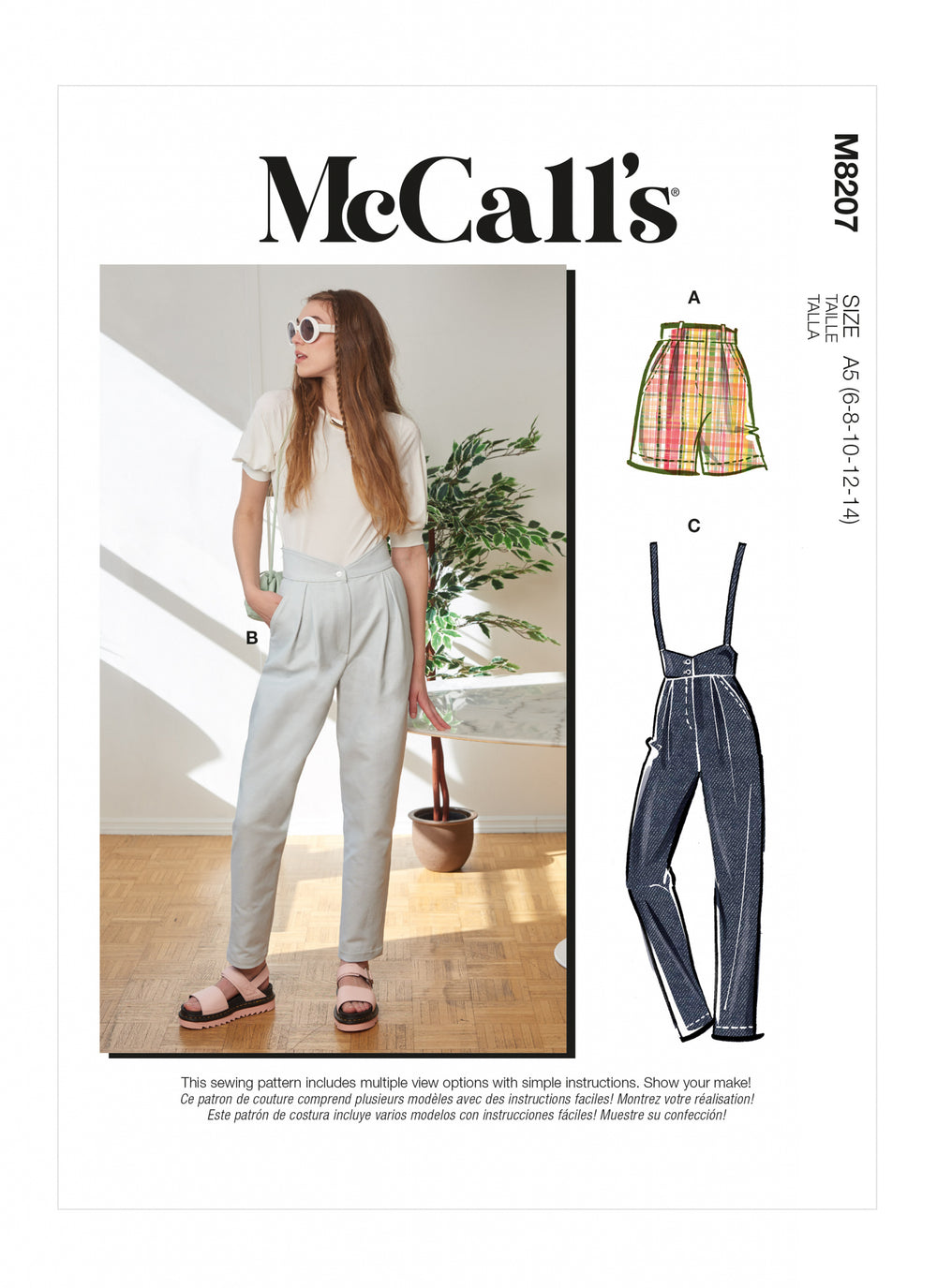 McCalls Trousers and Shorts M8207