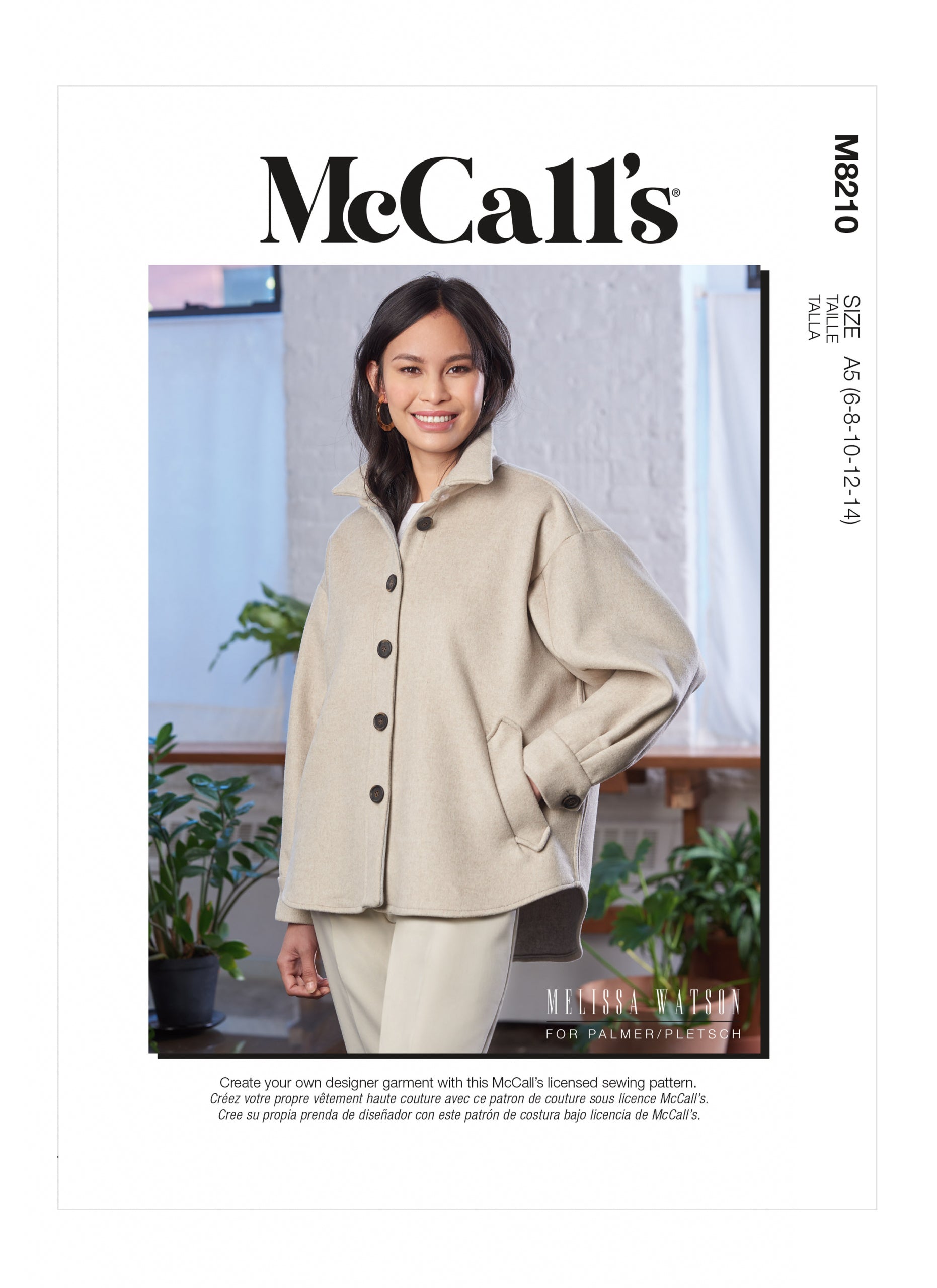 McCalls Jacket M8210