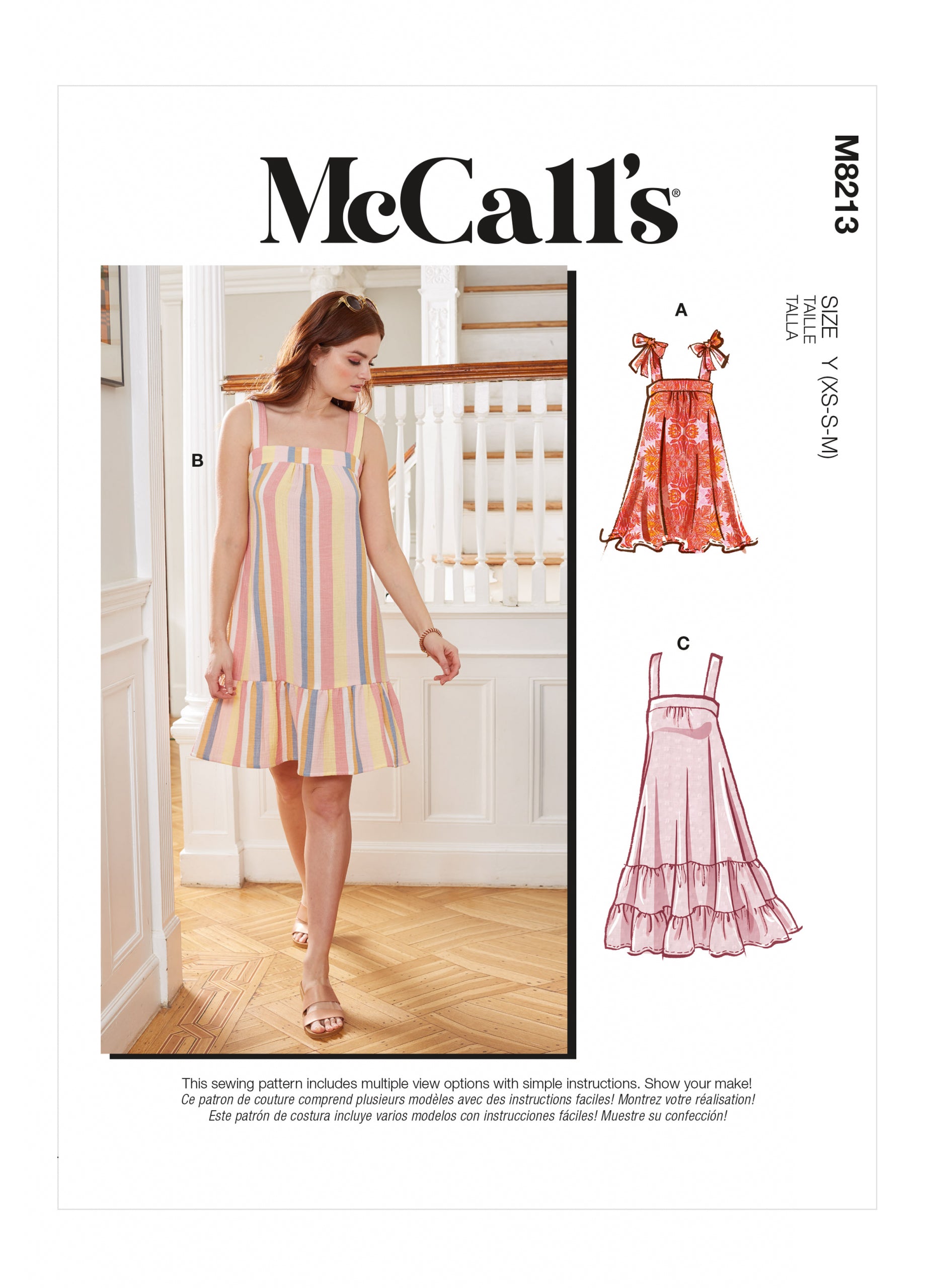 McCalls Dresses M8213