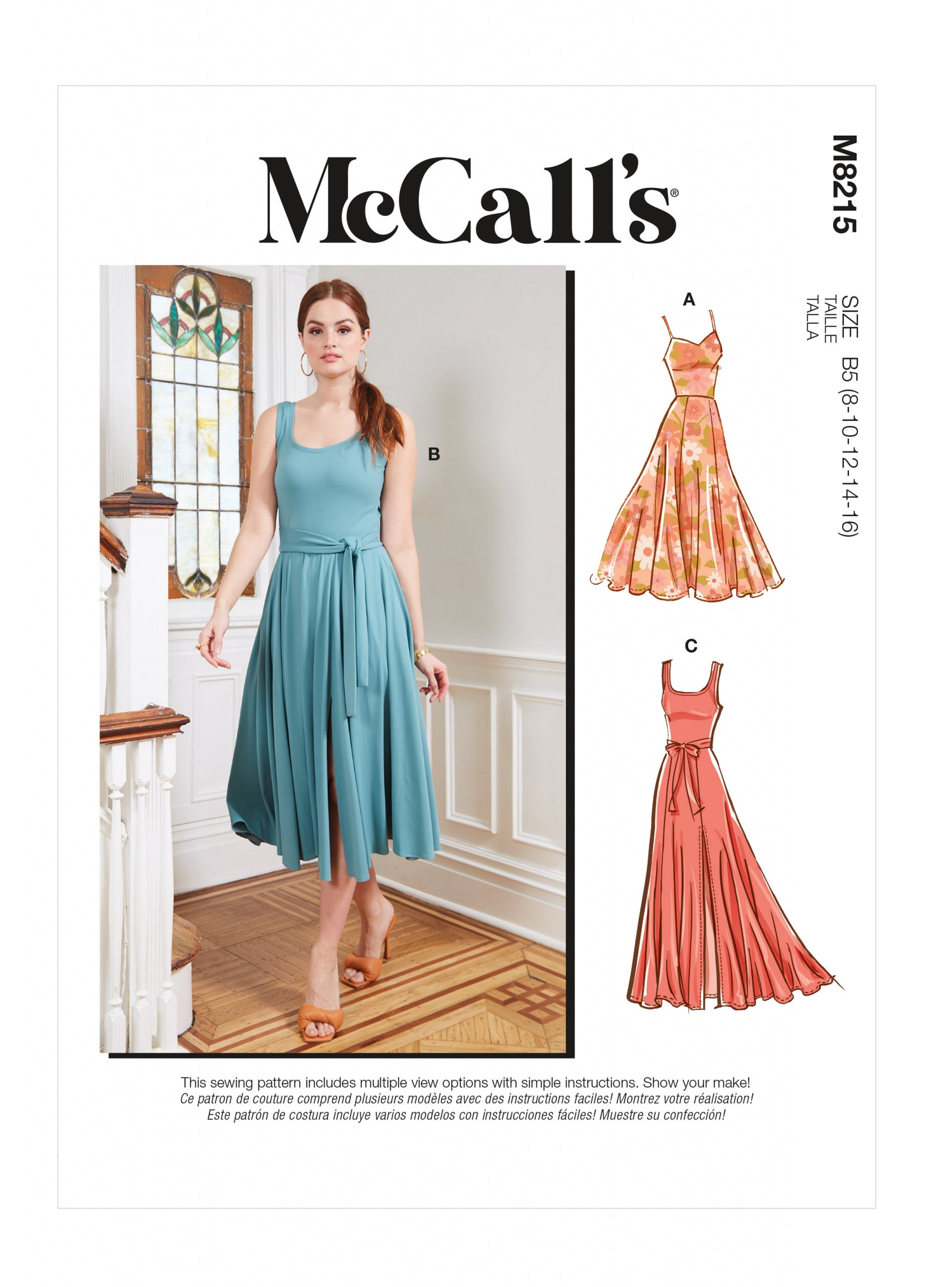 McCalls Dresses M8215