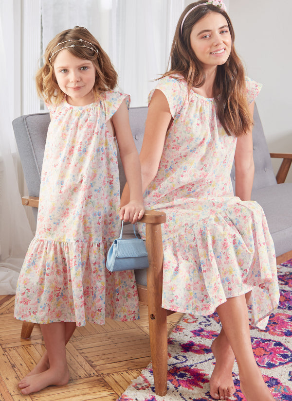 McCalls Child/Teen Dresses M8216