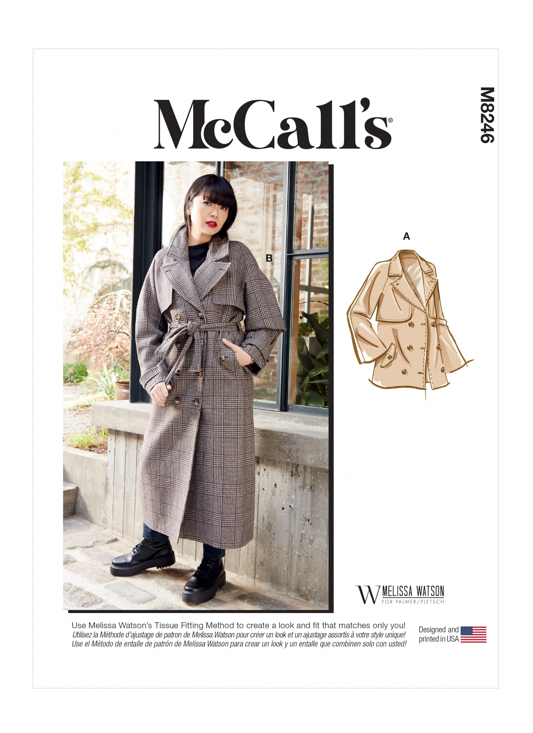 McCalls Coat M8246