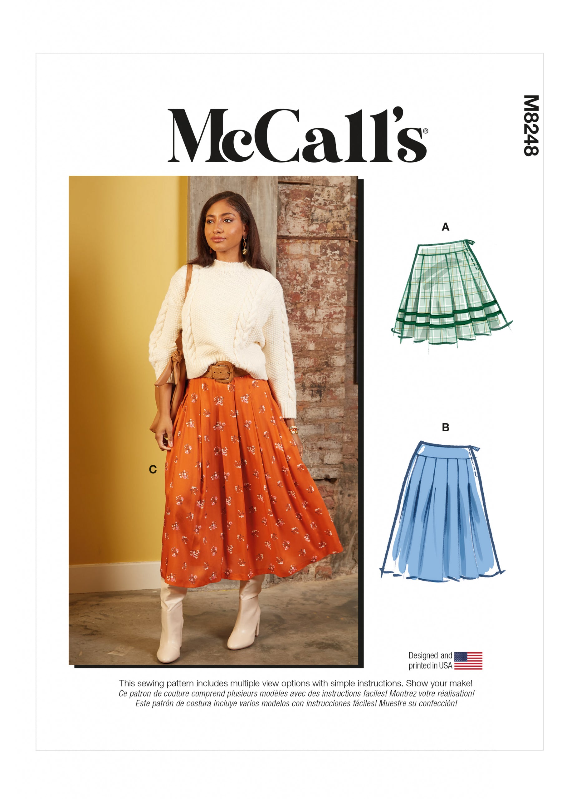 McCalls Skirts M8248