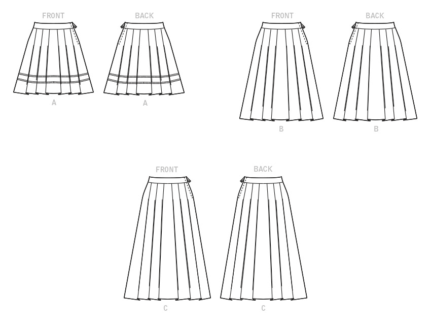 McCalls Skirts M8248