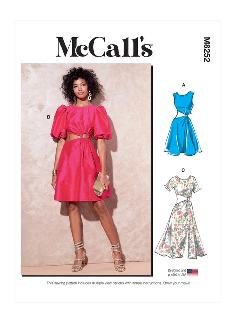 McCalls Dresses M8252