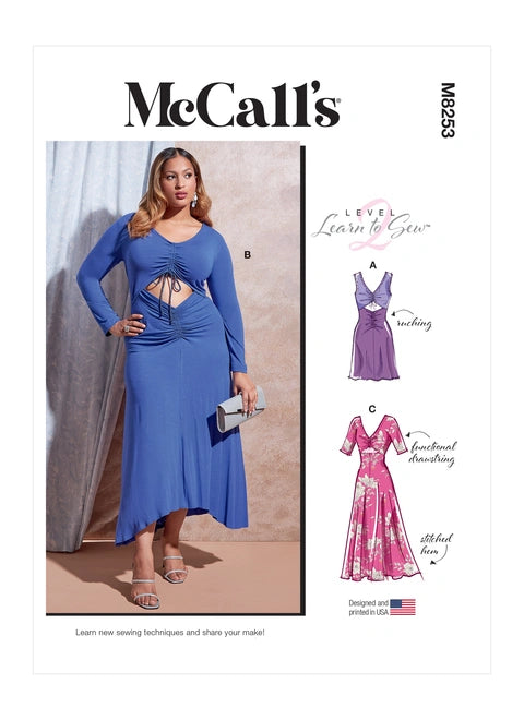 McCalls Dresses M8253