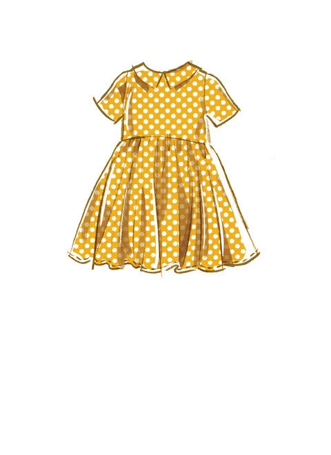 McCalls Baby/Child Dresses M8266