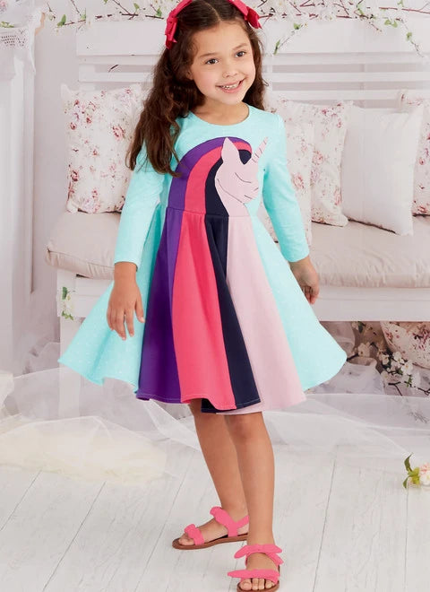 McCalls Children's Dresses M8267