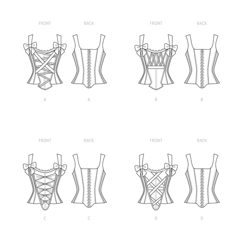 McCalls Corsets M8269