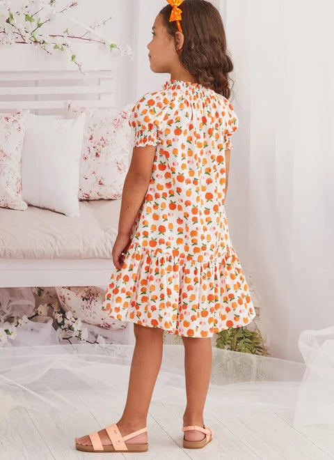 McCalls Child/Teen Dresses M8283