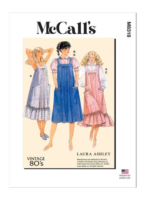 McCalls Dresses and Blouses M8318