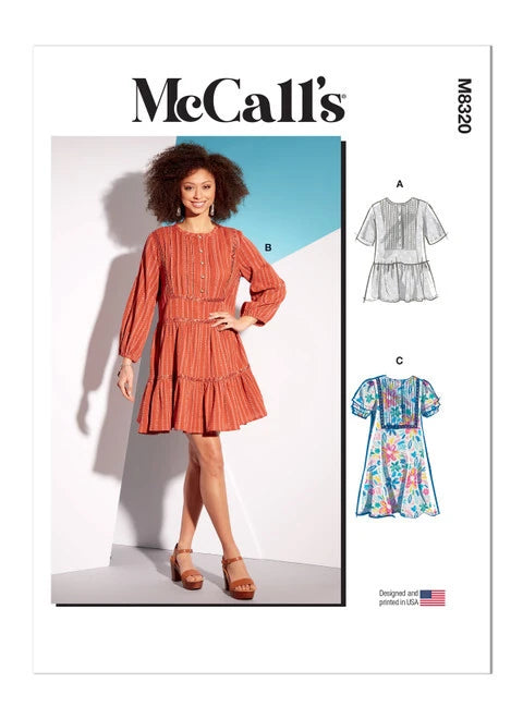 McCalls Tunic and Dresses M8320