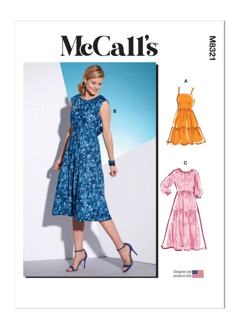 McCalls Dresses M8321