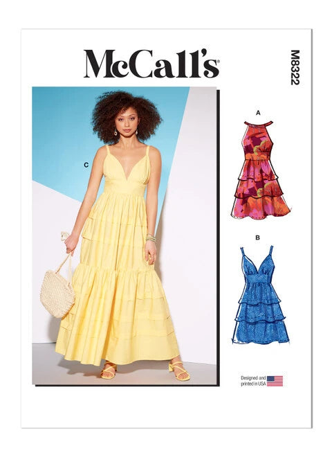 McCalls Dresses M8322