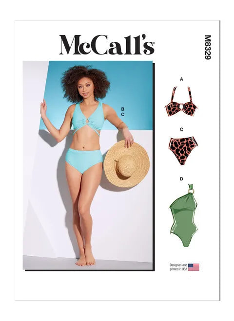 McCalls Swimsuits M8329