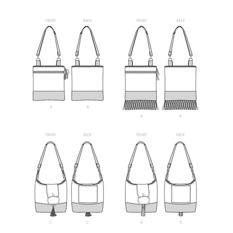 McCalls Bags M8334