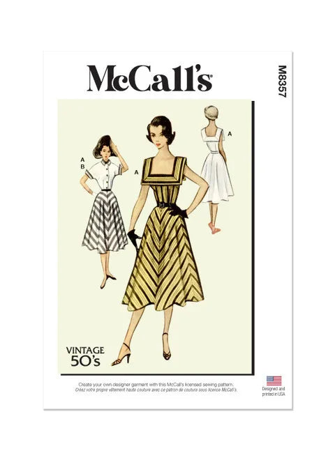 McCalls Vintage Dress and Jacket M8357