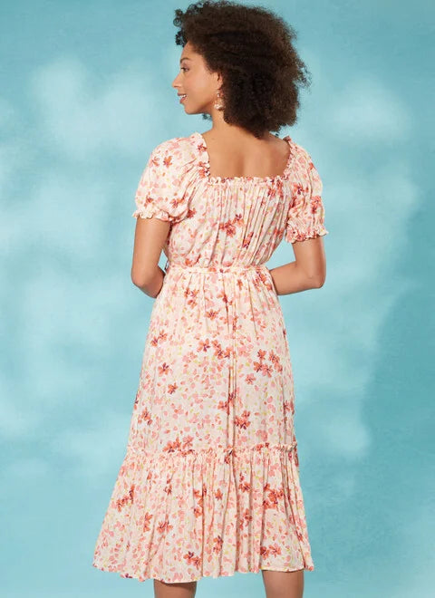 McCalls Vintage Wrap Dress M8358