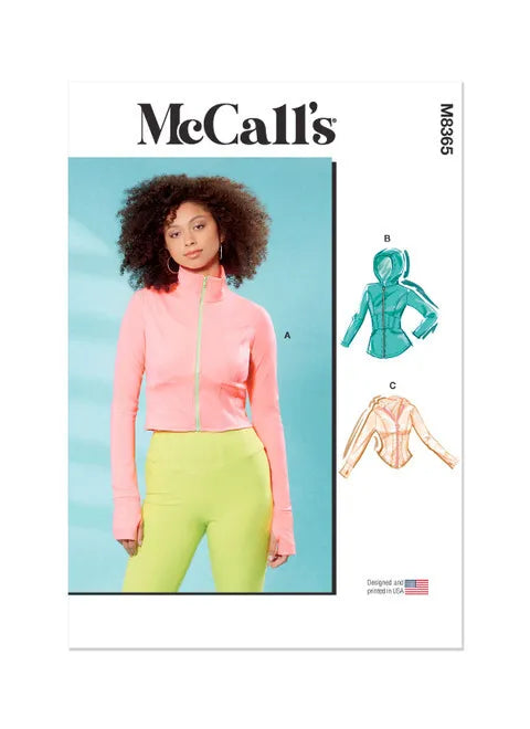 McCalls Knit Corset Style Jacket M8365