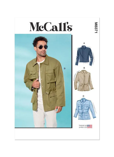 McCalls Men's Jacket M8371