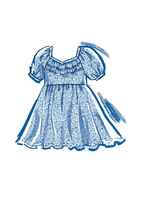 McCalls Baby/Child Dresses M8372