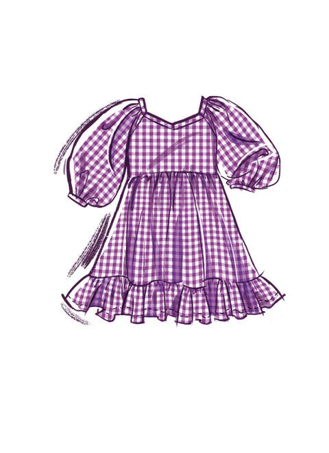 McCalls Baby/Child Dresses M8372