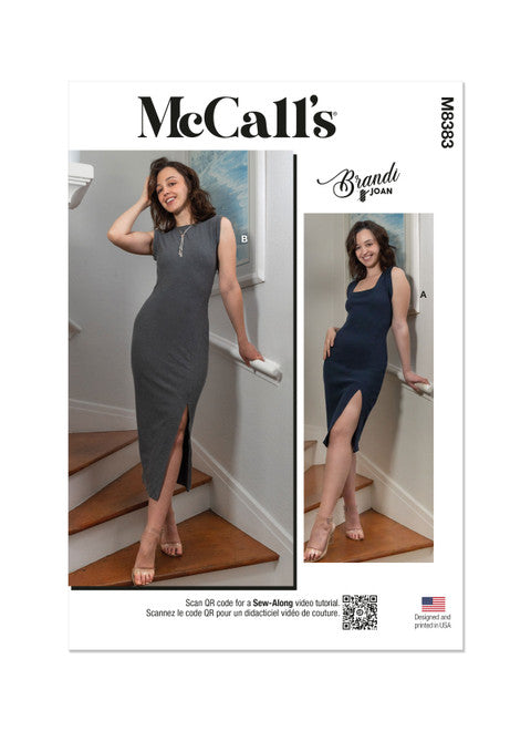 McCalls Knit Dresses M8383