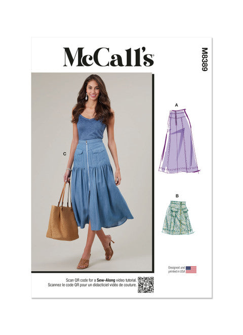 McCalls Skirts M8389