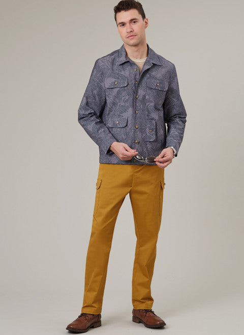 McCalls Men's Jacket, Shorts & Trousers M8393