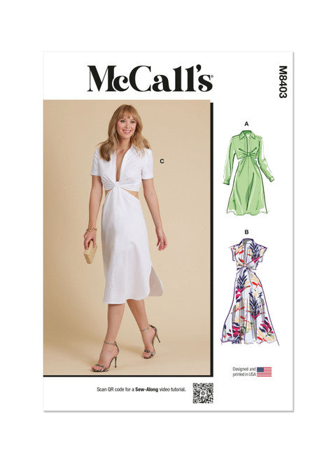 McCalls Dresses M8403