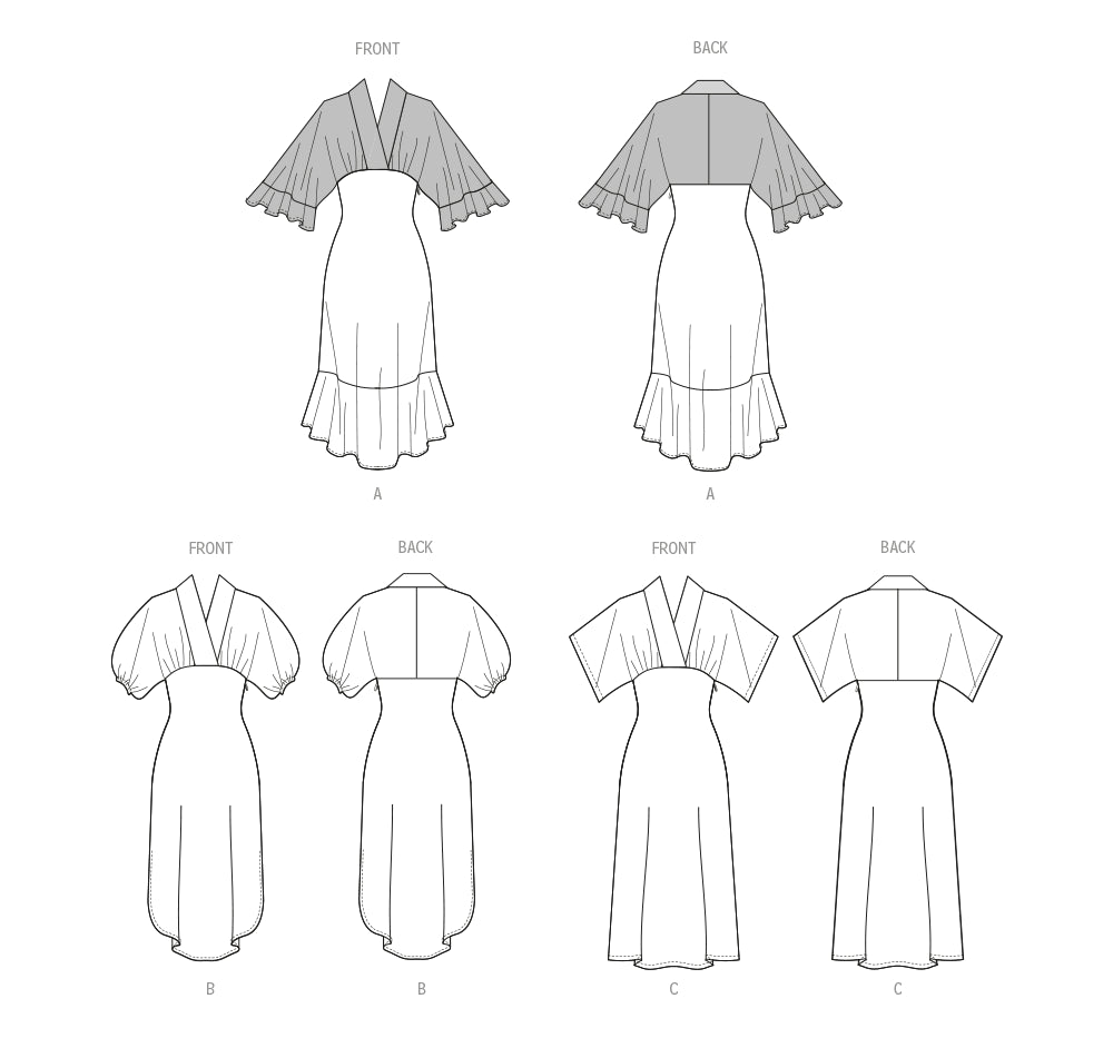 McCalls Dress M8406 The Fold Line McCalls Dress M8406 The Fold Line