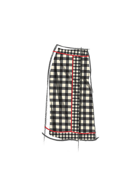 McCalls Wrap Skirts M8409