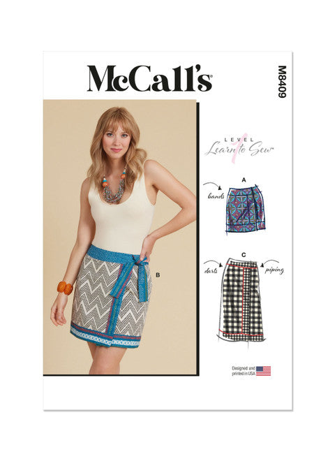 McCalls Wrap Skirts M8409