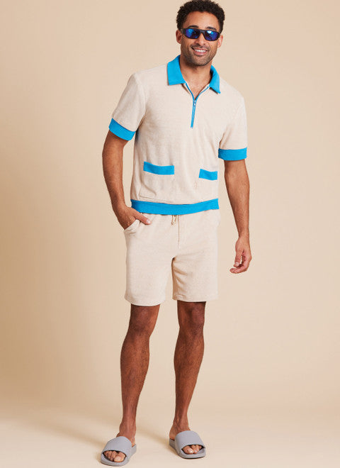 McCalls Men's Shirts & Shorts M8414