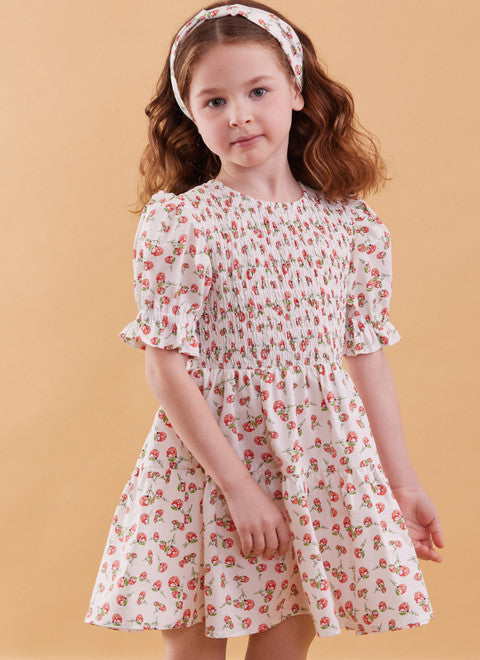 McCalls Childs Dresses M8417