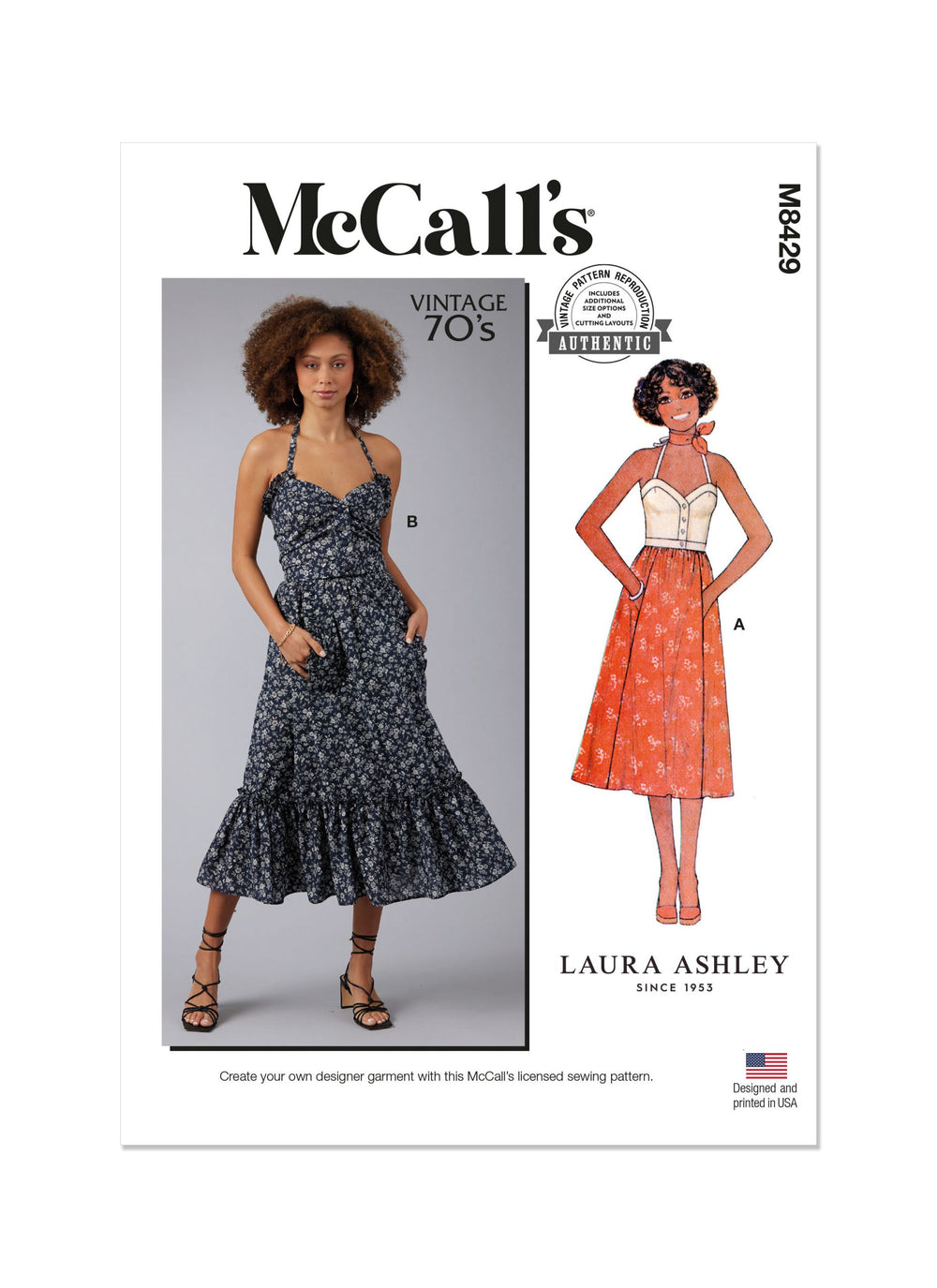 McCalls Top & Skirt M8429