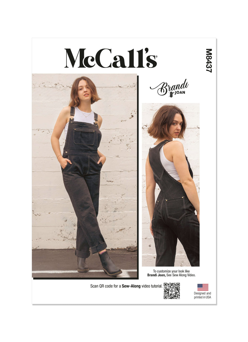McCalls Dungarees/Overalls M8437