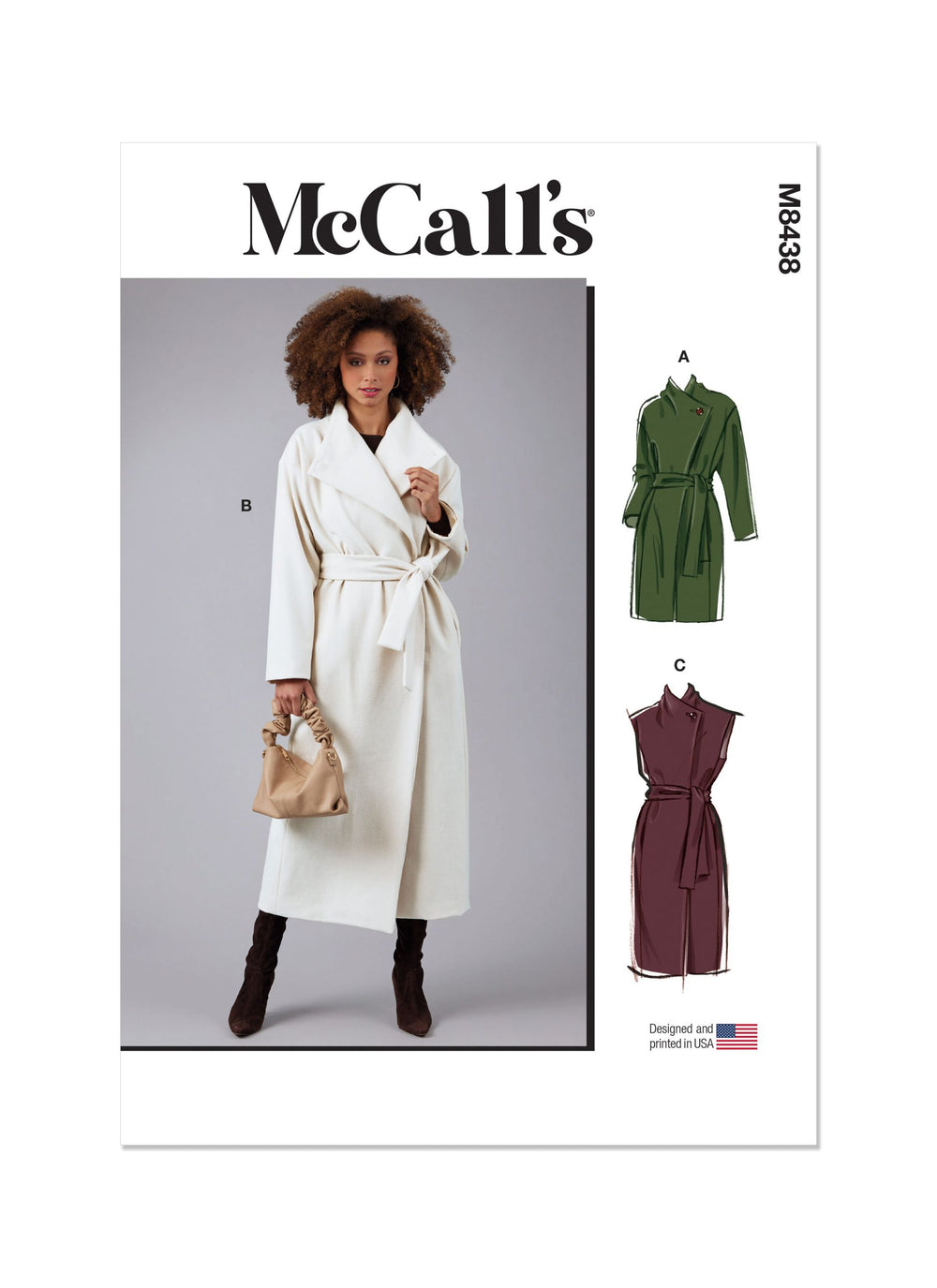 McCalls Coat & Vest M8438