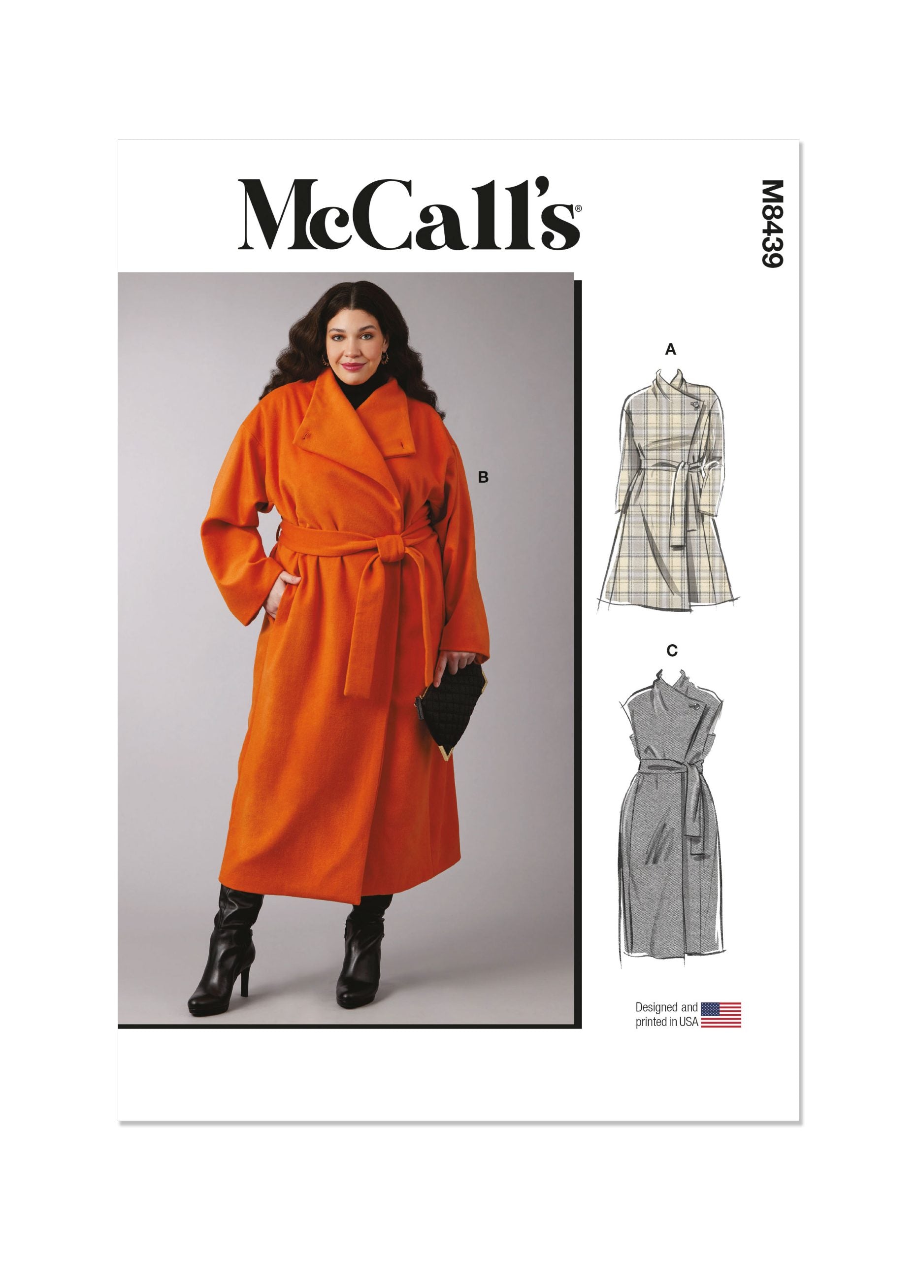 McCalls Coat & Vest M8439