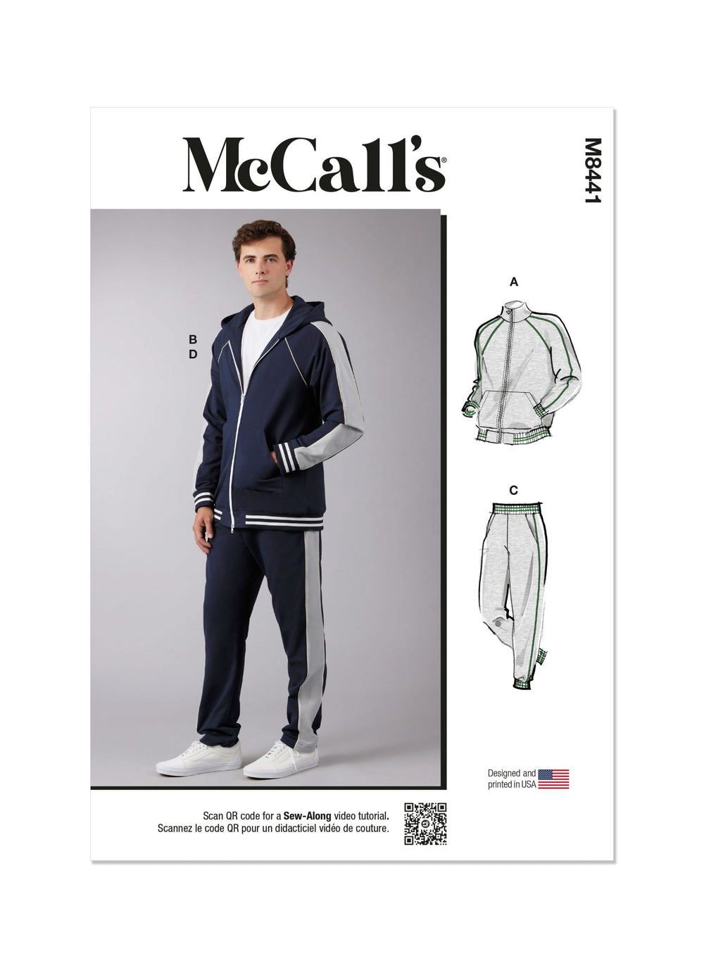 McCalls Men's Sportswear M8441
