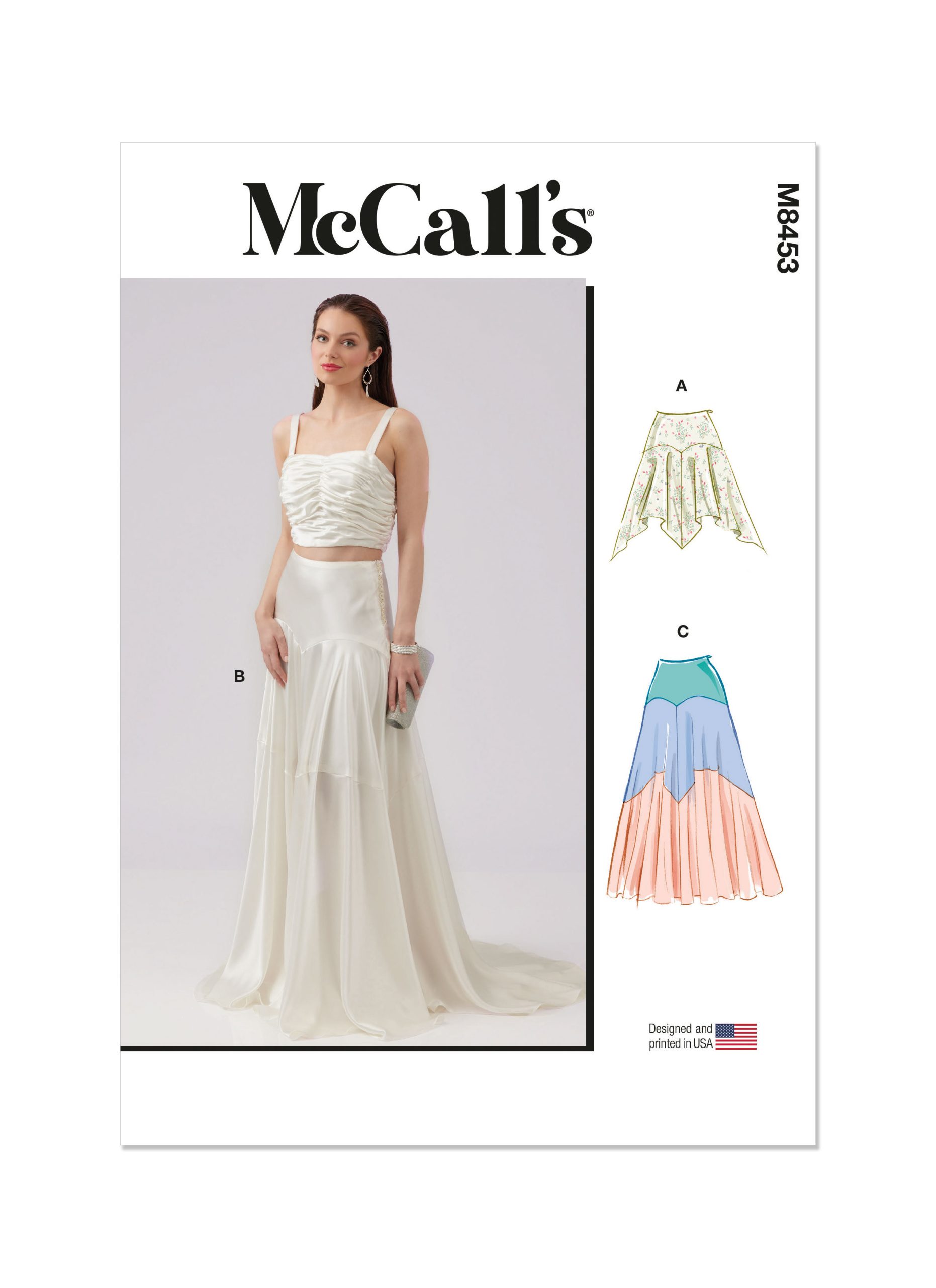 McCalls Skirt M8453