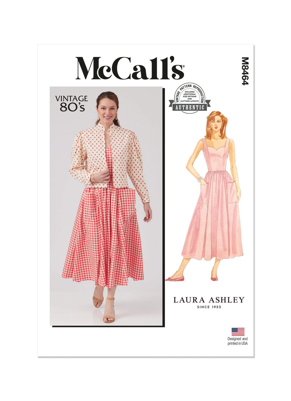 McCalls Vintage Jacket & Dress M8464