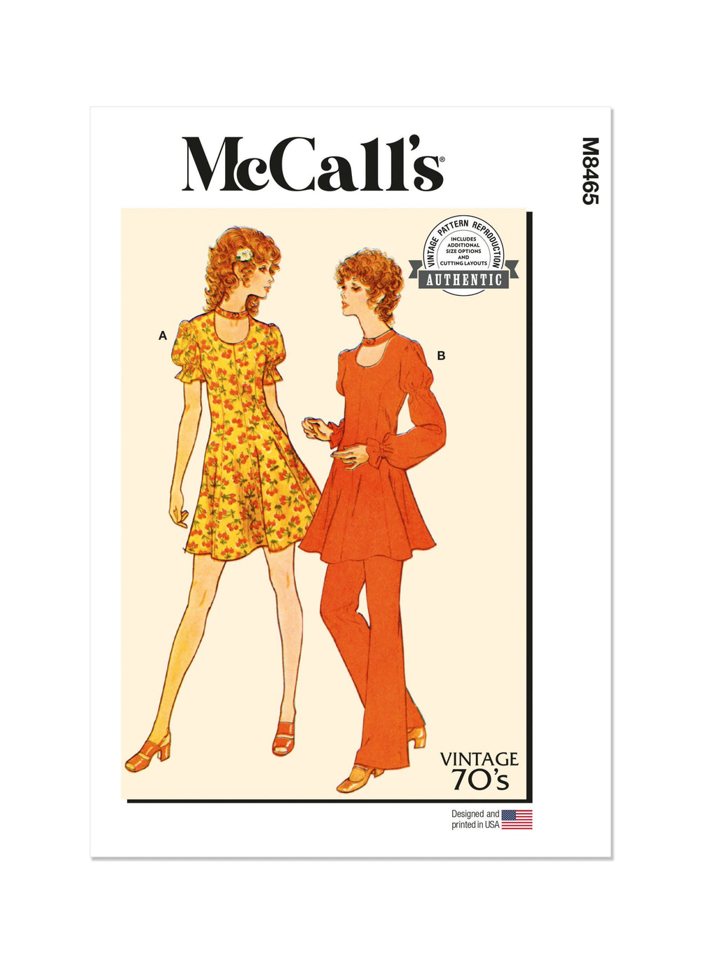 McCalls Vintage Outfit M8465