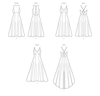 McCalls Evening Dresses M8475 The Fold Line McCalls Evening Dresses M8475 The Fold Line