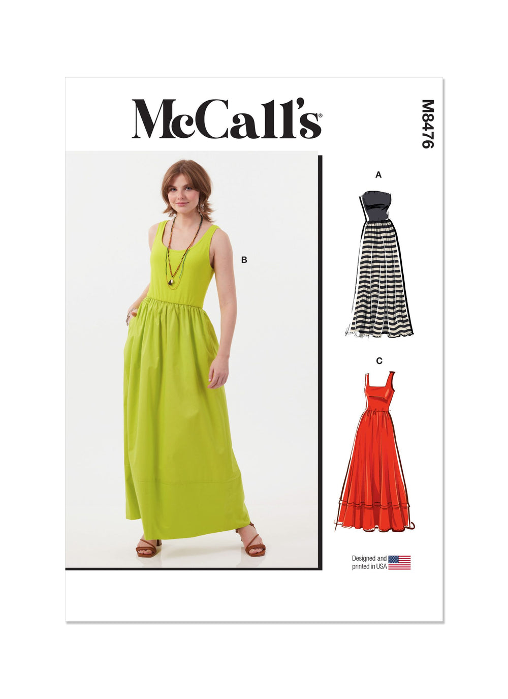 McCalls Dress M8476