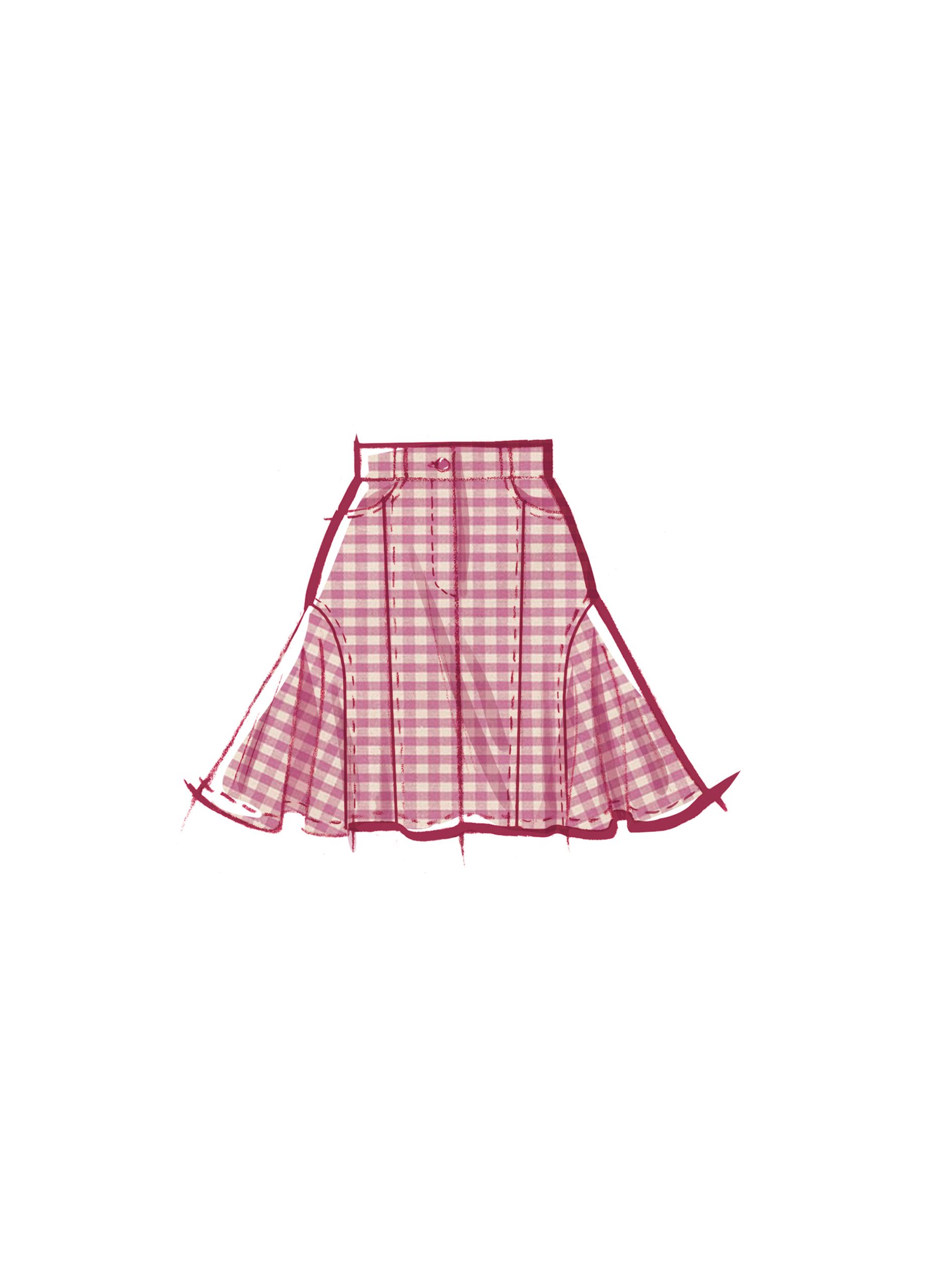 McCalls Skirt M8480