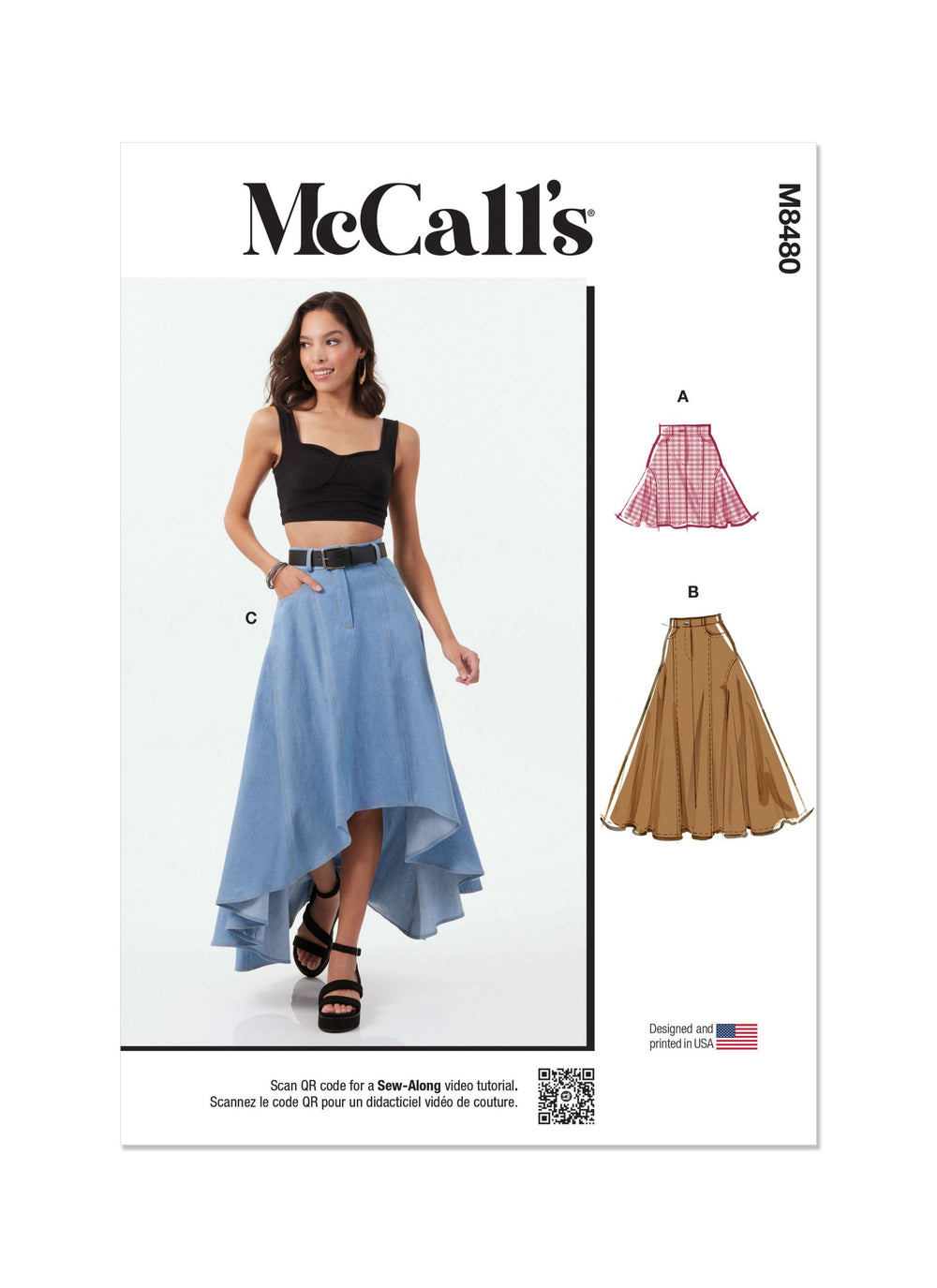 McCalls Skirt M8480