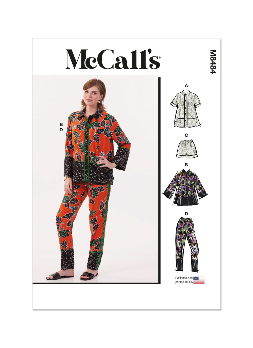 McCalls Pyjamas M8484