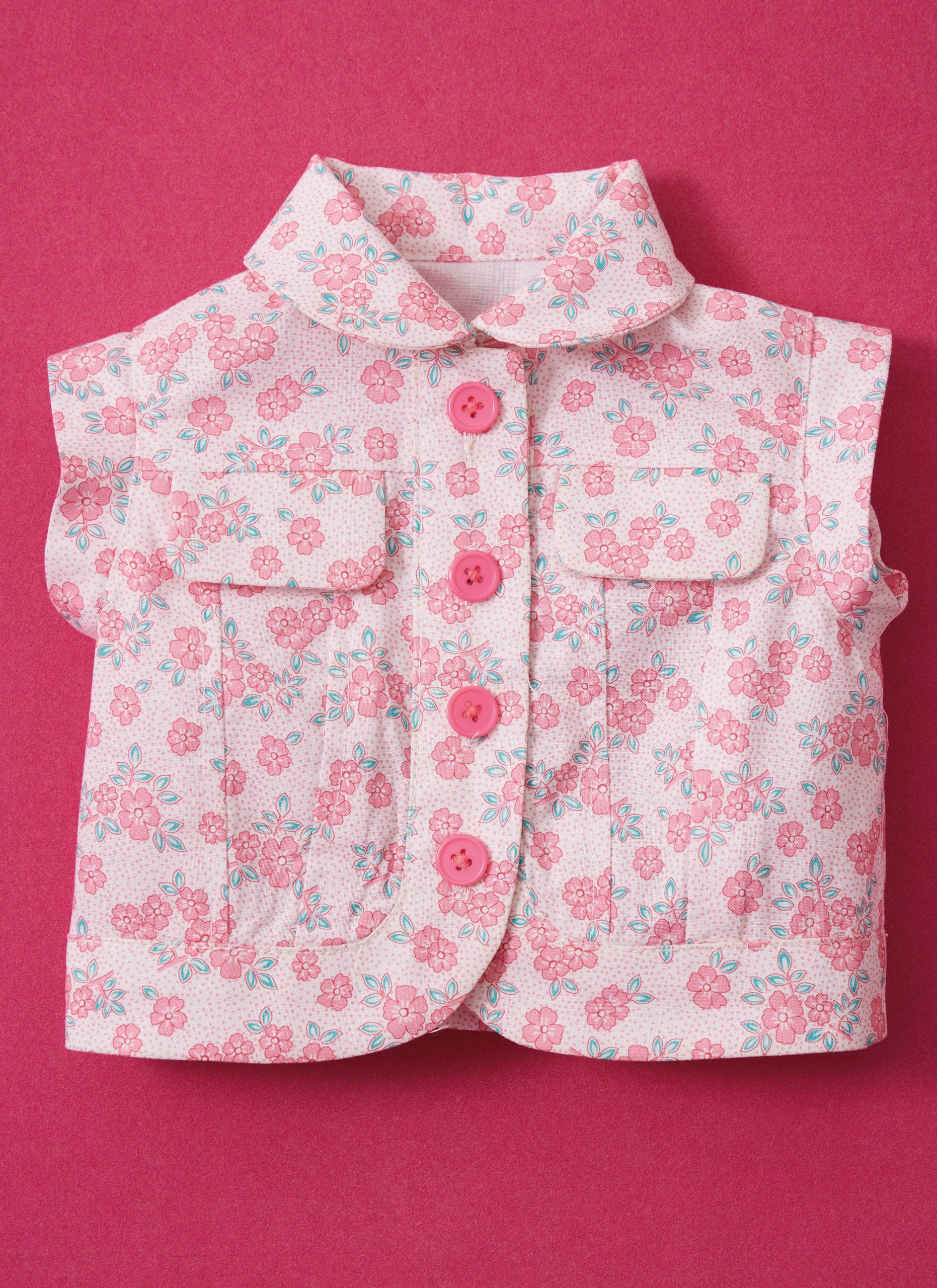 McCalls Baby Waistcoat, Jacket & Overalls M8487